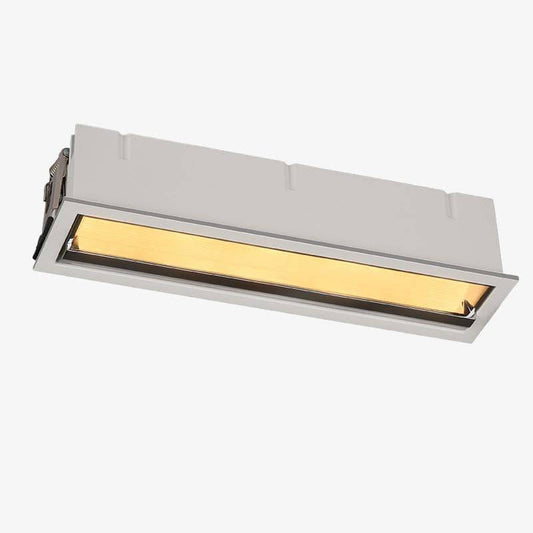 Rektangulär LED-spotlight i modern loftstil metall