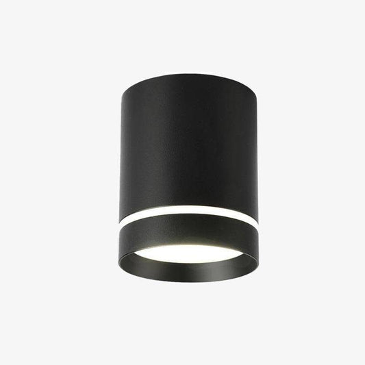 Modern LED spotlight färgad metall cylinder Loft