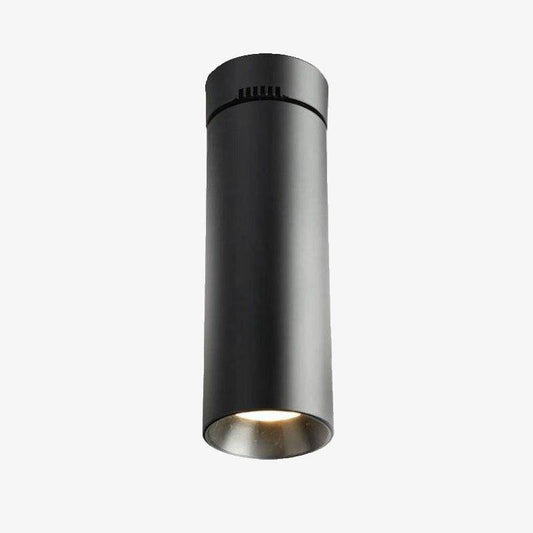 Rund LED spotlight i Verlic design cylinder