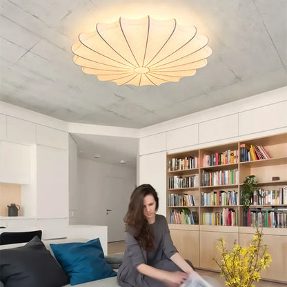 Japansk taklampa konst rund ljus siden ljus minimalistisk taklampa sovrumslampa vardagsrum personlighet nelson lampa