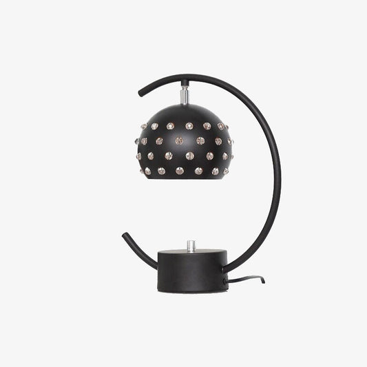 Nest-bordslampa i metall med diskoskärm