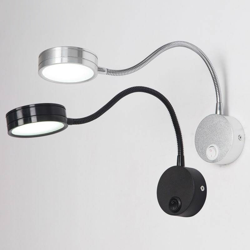 LED-läslampa att placera eller fästa på en vägg