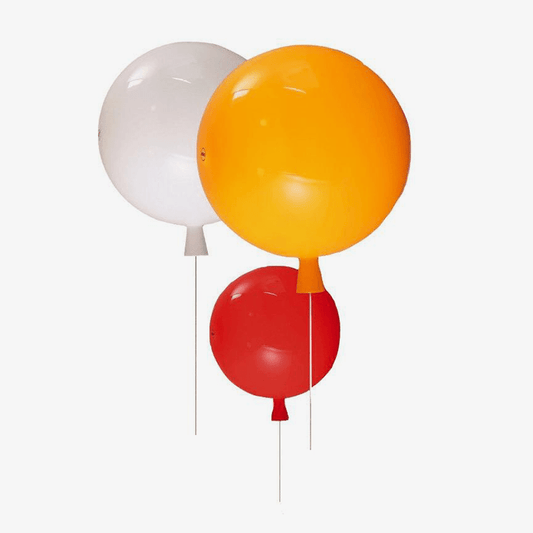 Designervägglampa i form av färgglada ballonger (flera färger)