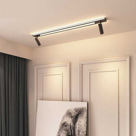 Designer LED-taklampa med två spots Dulce