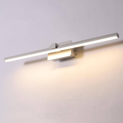 Vägglampa för badrumsspegel aluminiumstång