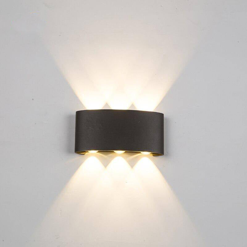 Veranda LED ytterväggslampa (svart eller vit)