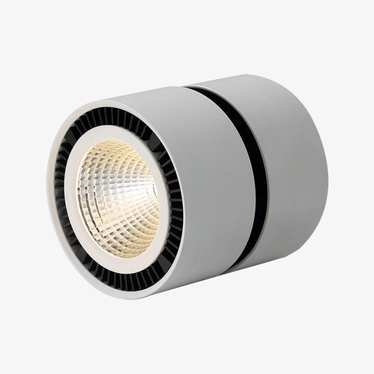 Rundad LED-spotlight med 360° rotation