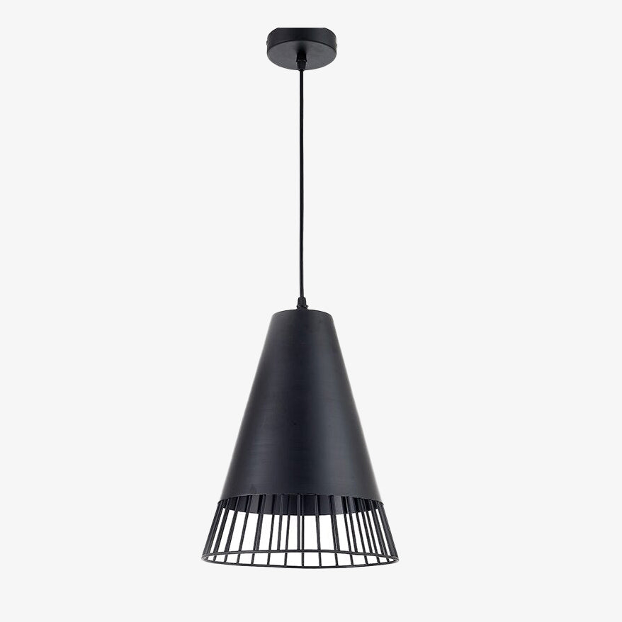 Modern och minimalistisk taklampa med konisk lampskärm Megan